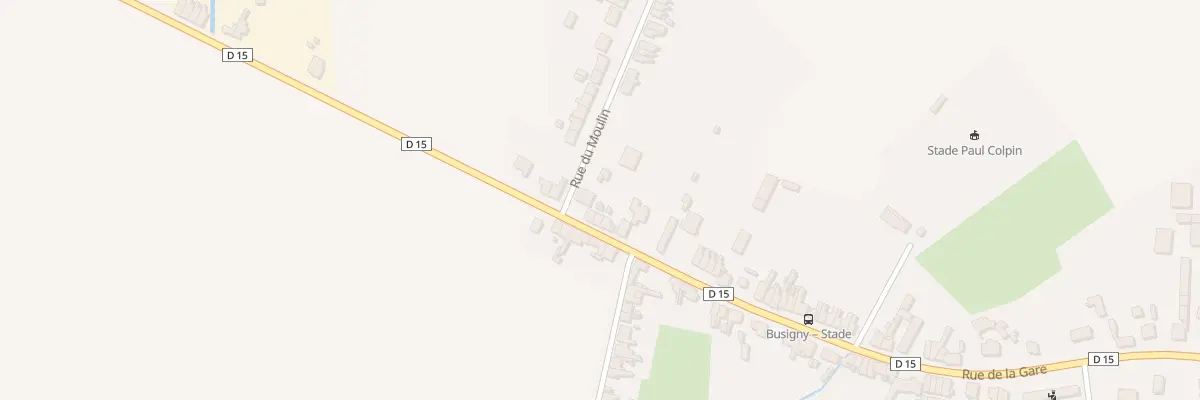 Plan du 90 Rue de la Gare à Busigny