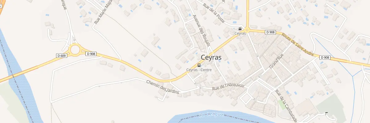 Plan du 5773 Rte de Clermont à Ceyras