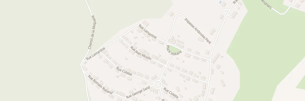 Plan du 17 Rue Jean Moulin à La Machine