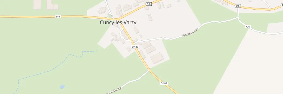 Plan du 3 Rte de la Grange Rouge à Cuncy-lès-Varzy