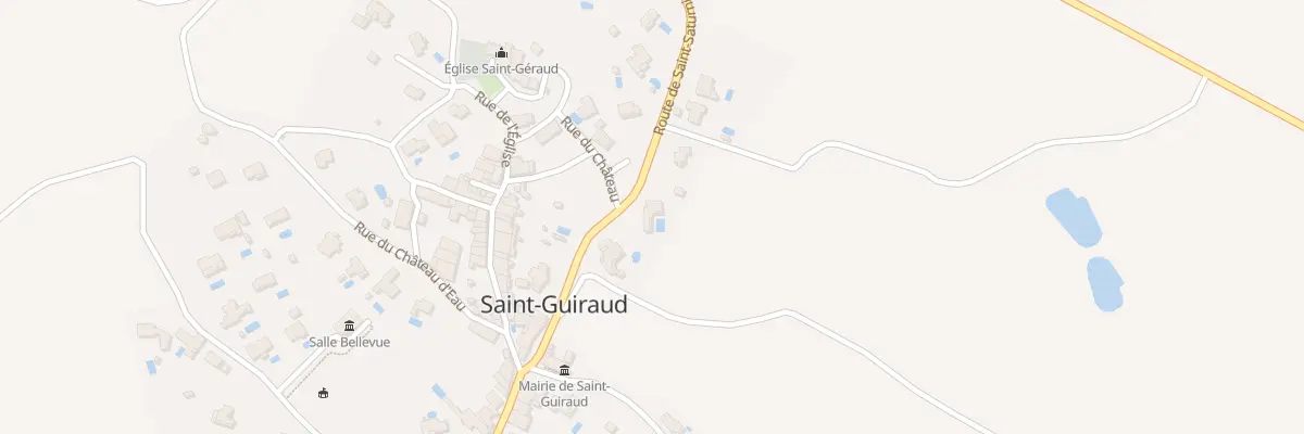 Plan du 5607F Rte de Saint Saturnin à Saint-Guiraud