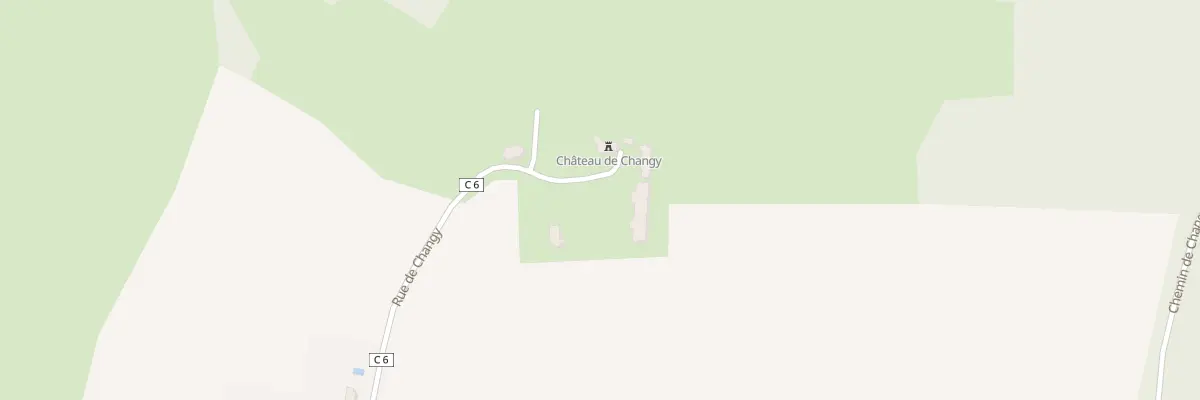 Plan du 2 Changy à Chevannes-Changy