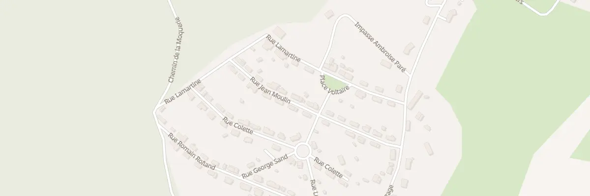 Plan du 15 Rue Jean Moulin à La Machine