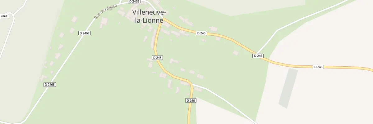 Plan du 3 Rue de Reveillon à Villeneuve-la-Lionne