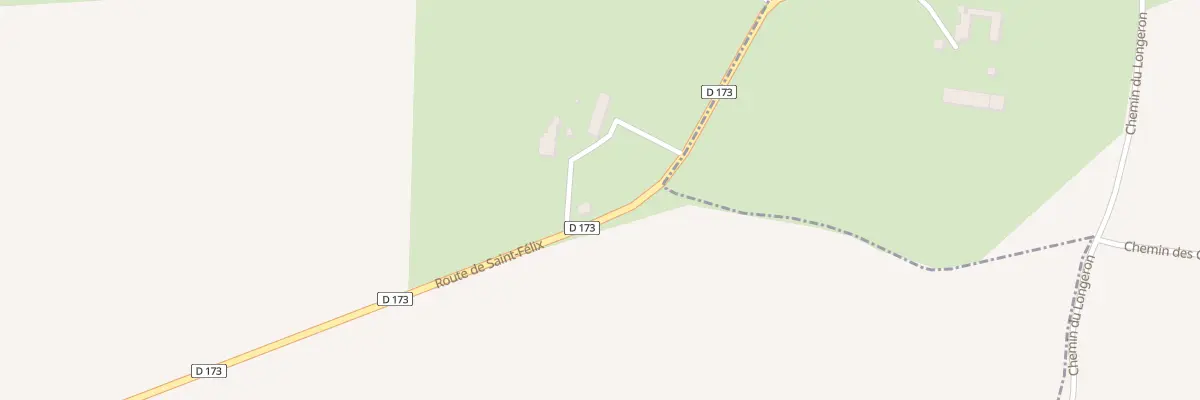 Plan du 11 Rte de Saint-Félix à Billy