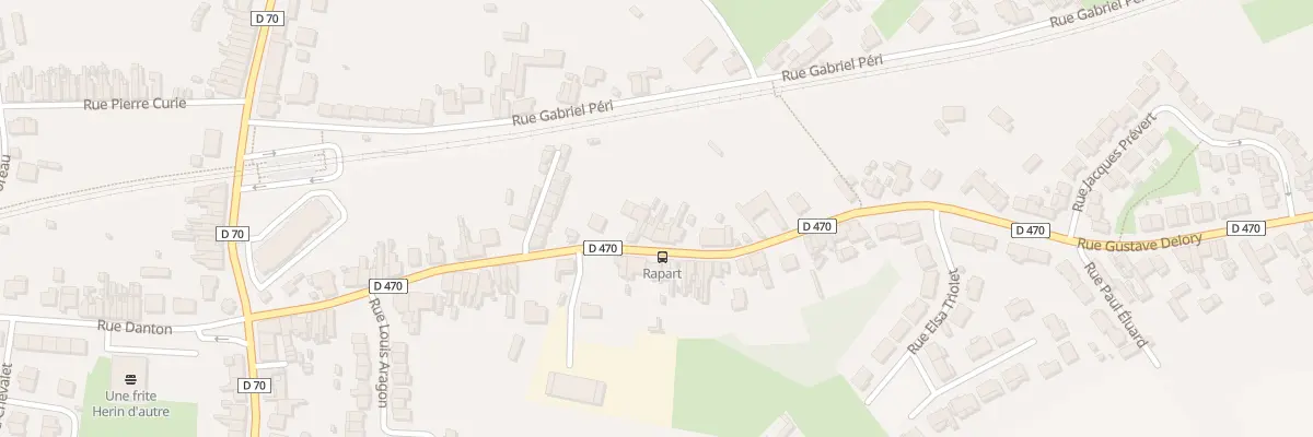 Plan du 27 Rue Gustave Delory à Hérin