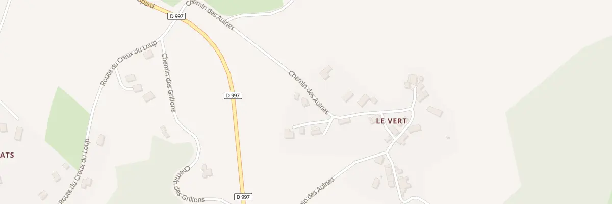 Plan du 5294 Le Vert à Estandeuil