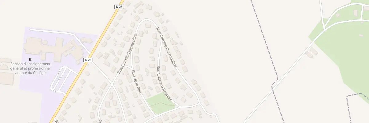 Plan du 35 Rue Camille Desmoulins à Anizy-le-Grand