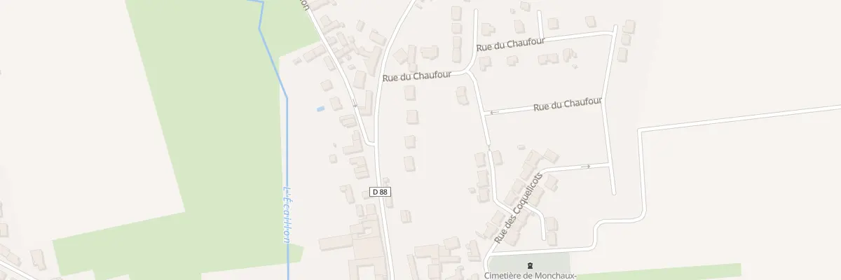 Plan du 10T Rue de Valenciennes à Monchaux-sur-Écaillon