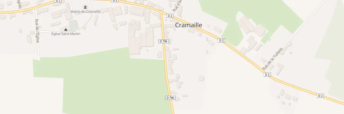 Plan du 9 Rue du Pavillon à Cramaille