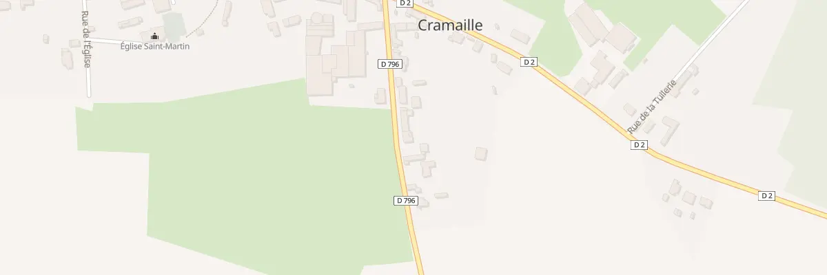 Plan du 13 Rue du Pavillon à Cramaille