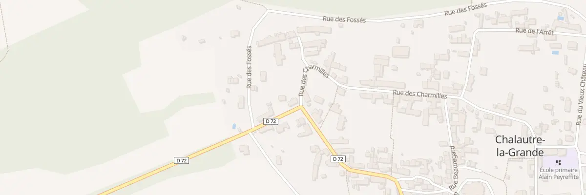 Plan du 5 Rue de l’Avenir à Chalautre-la-Grande