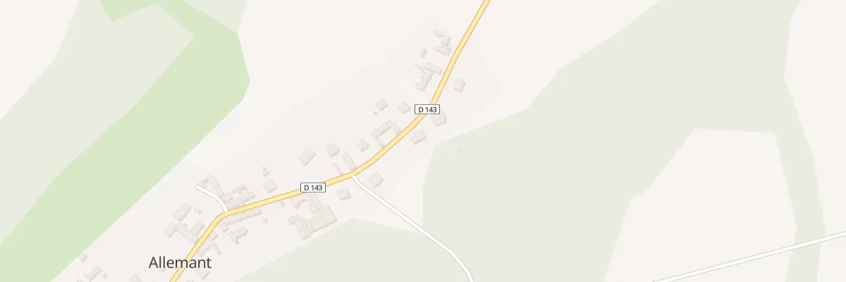 Plan du 26 Rue Principale à Allemant