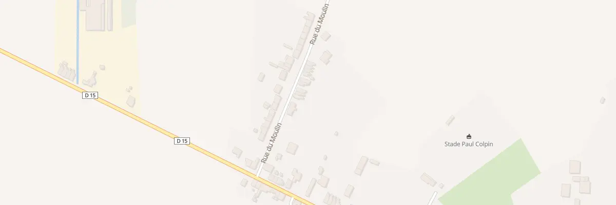 Plan du 23 Rue du Moulin à Busigny