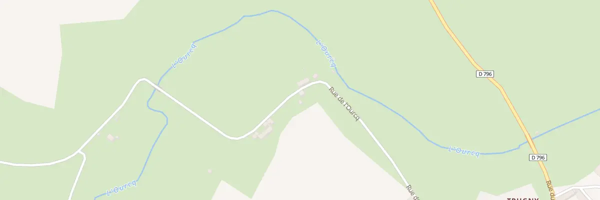 Plan du 22 Rue de l’Ourcq à Bruyères-sur-Fère