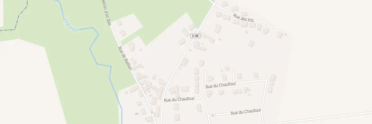 Plan du 14 Rue de Valenciennes à Monchaux-sur-Écaillon