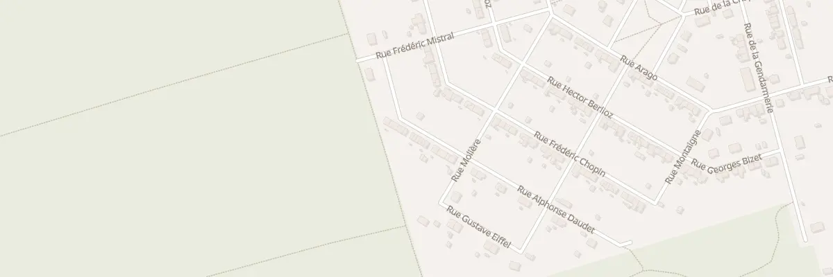 Plan du 29 Rue Alphonse Daudet à La Machine