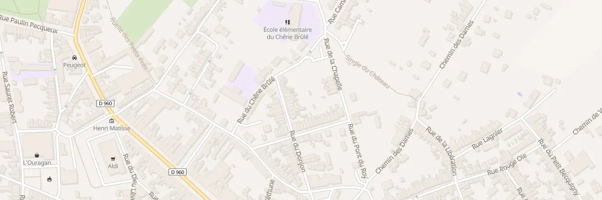 Plan du 14 Rue du Donjon à Bohain-en-Vermandois