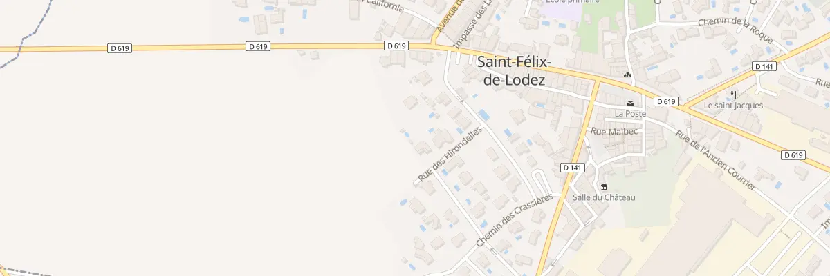 Plan du 70 Rue des Hirondelles à Saint-Félix-de-Lodez