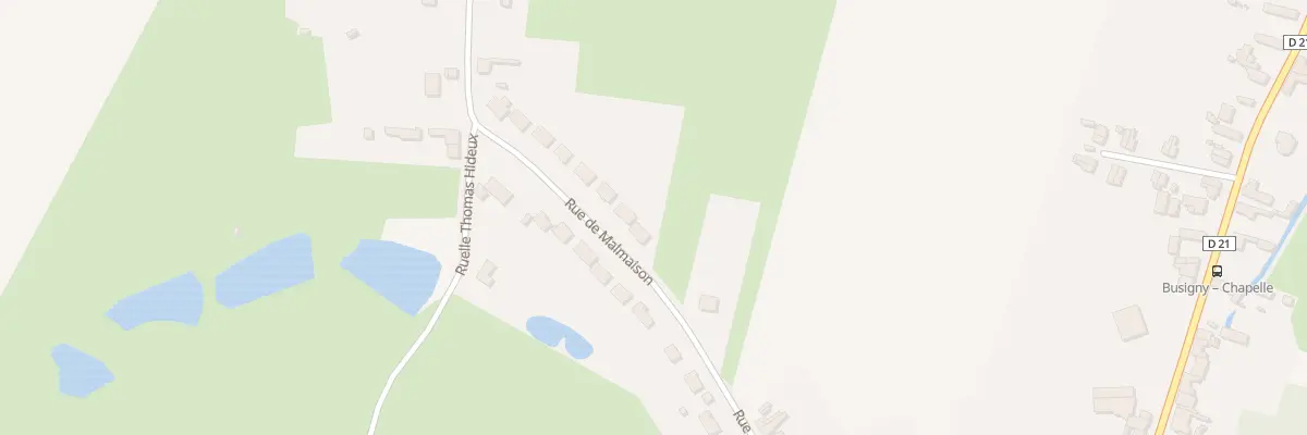 Plan du 35H Rue de Malmaison à Busigny