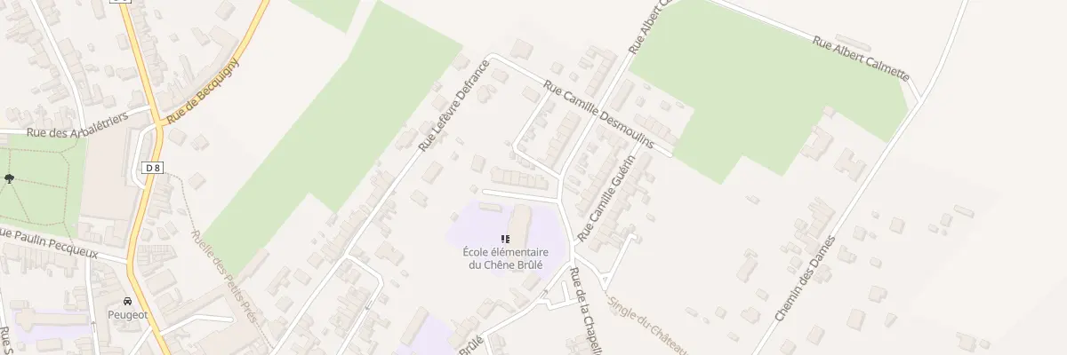 Plan du 4 Rue des Ecoles à Bohain-en-Vermandois