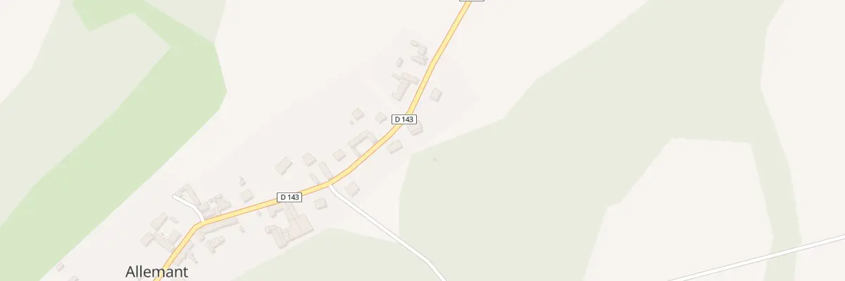Plan du 28B Rue Principale à Allemant