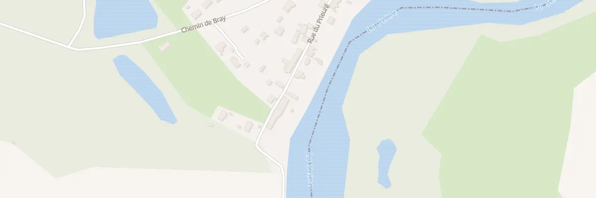 Plan du 10 Rue du Prieure au Mériot