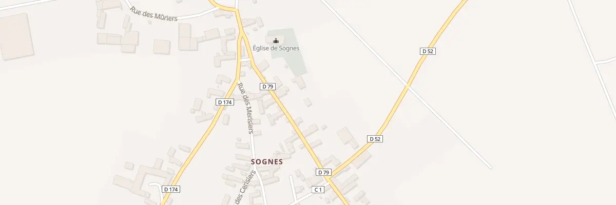 Plan du 15 Rue des Pommiers à Perceneige