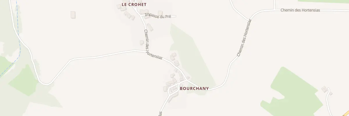 Plan du 5274 Bourchany à Trézioux