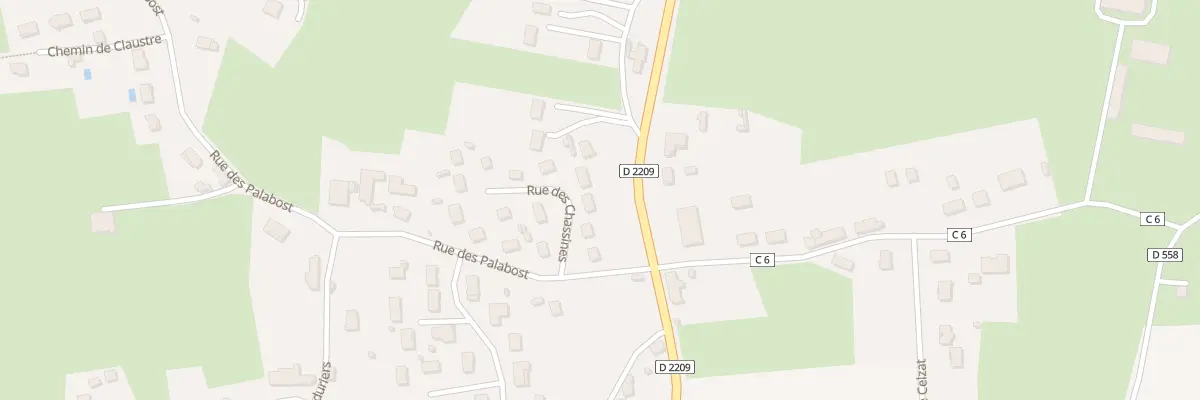 Plan du 3 Rue des Chassines à Creuzier-le-Neuf
