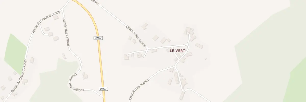 Plan du 5061 Le Vert à Estandeuil