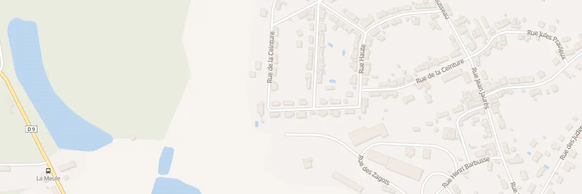 Plan du 30 Rue de Ceinture à La Machine