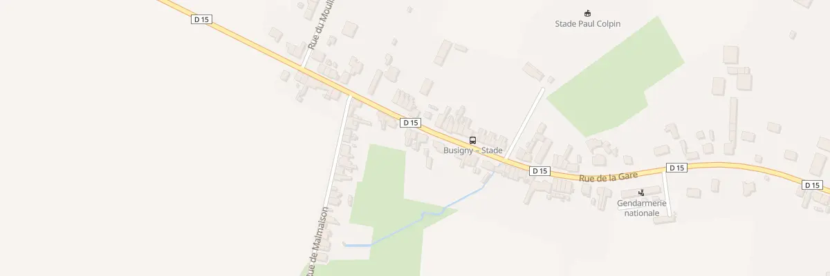Plan du 85 Rue de la Gare à Busigny