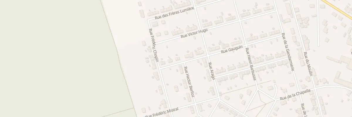 Plan du 36 Rue Gauguin à La Machine