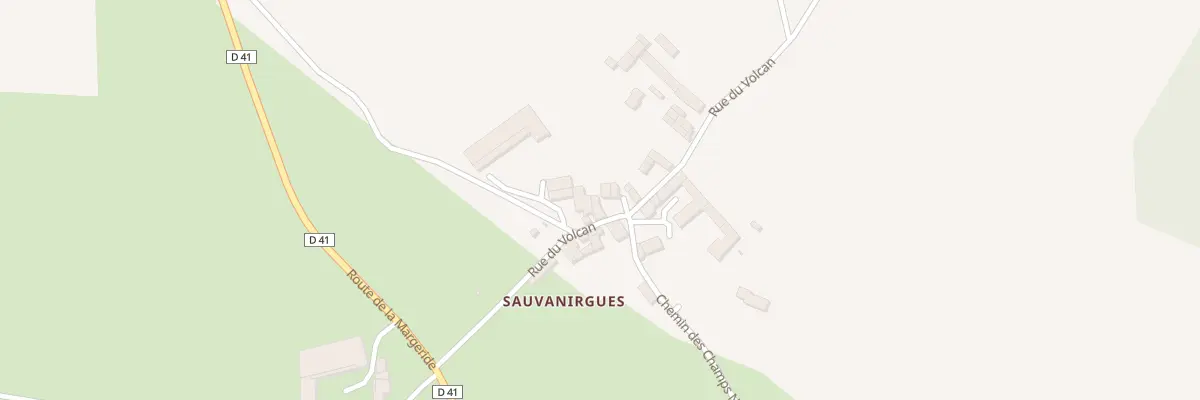 Plan du 5057 Sauvanirgues à Saint-Privat-du-Dragon