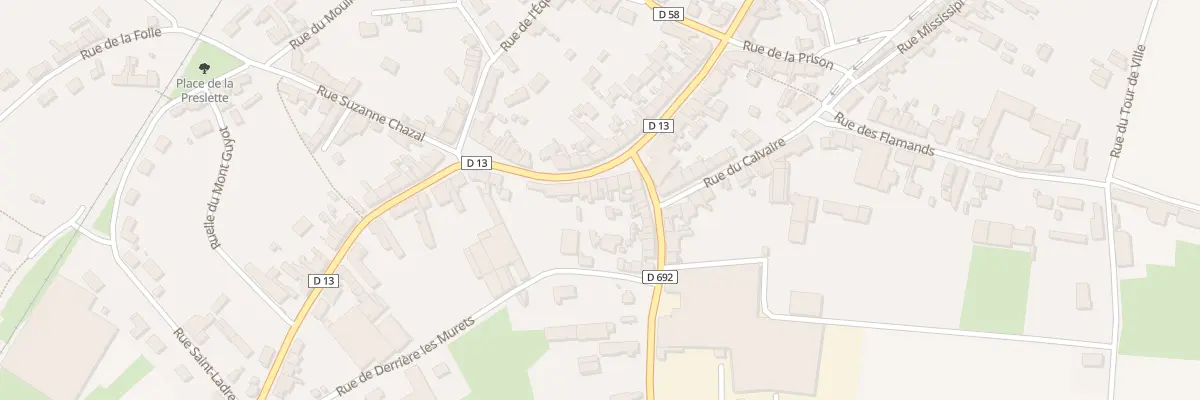 Plan du 29 Rue du Général Saint Hilaire à Ribemont