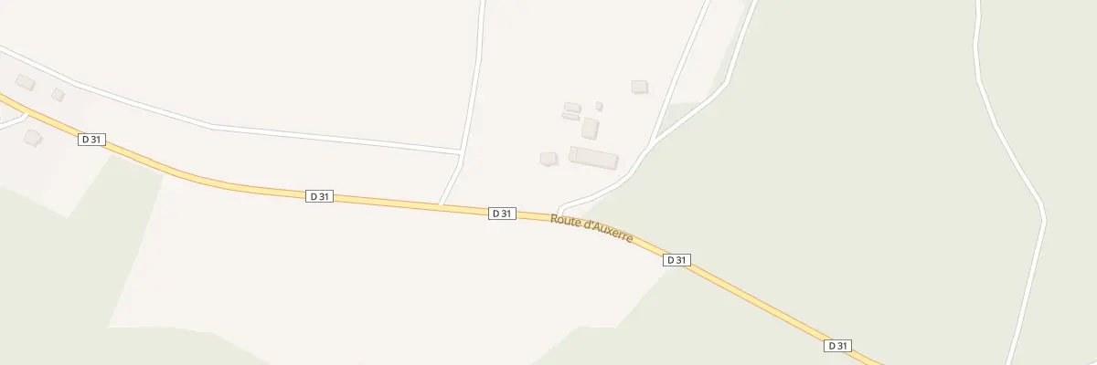 Plan du 33 Rte d’Auxerre à Fleury-la-Vallée