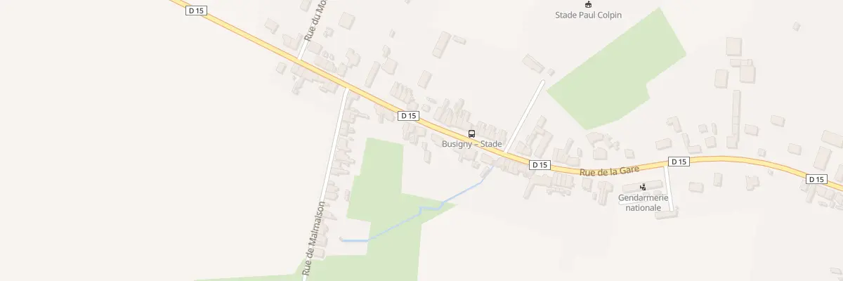 Plan du 83 Rue de la Gare à Busigny
