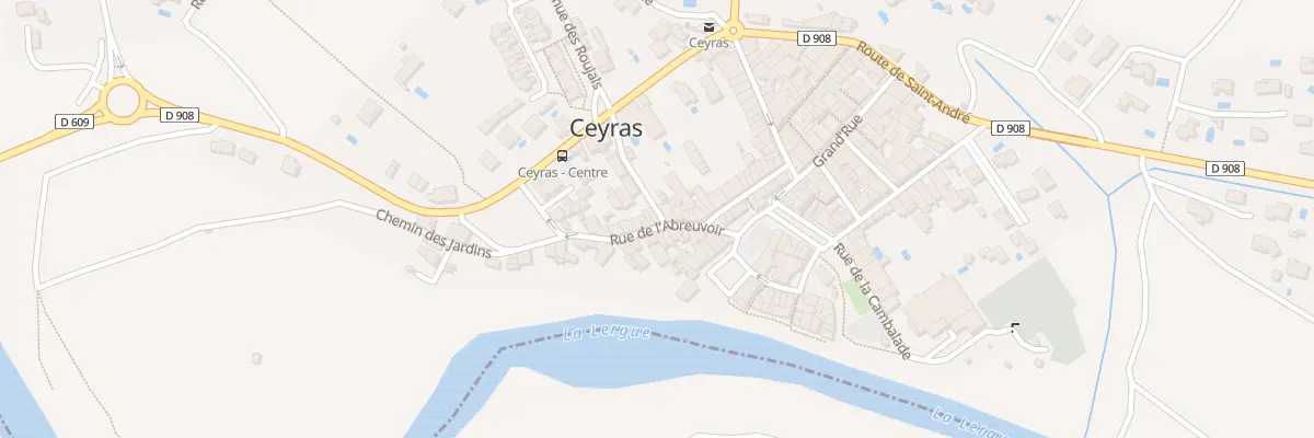 Plan du 10 Rue de l’Abreuvoir à Ceyras