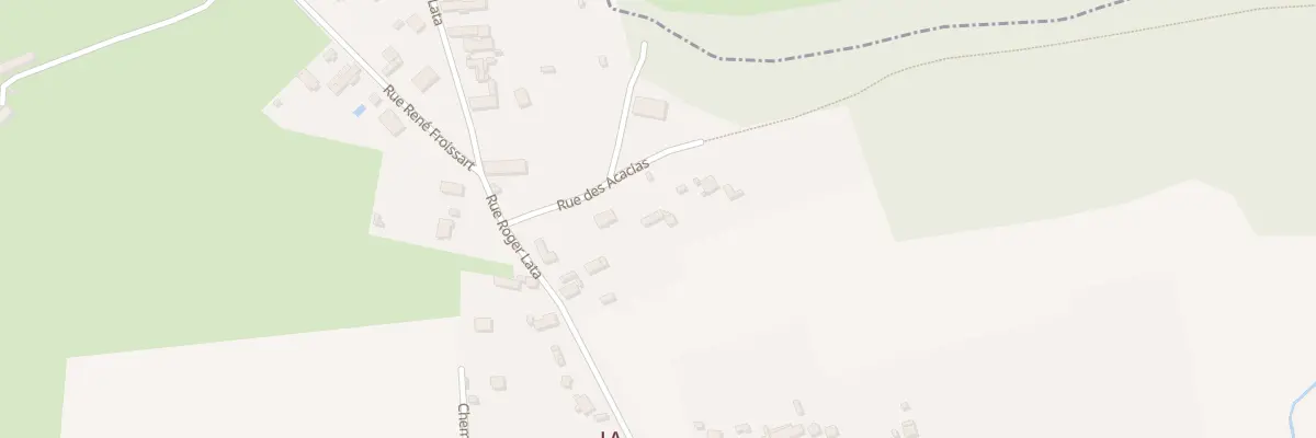 Plan du 4 Rue des Acacias à Brion