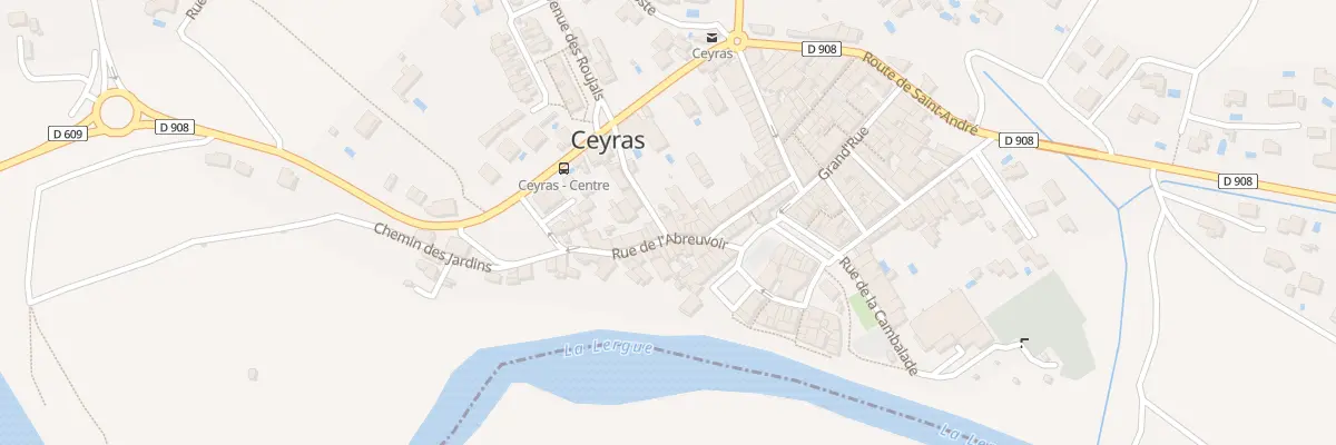 Plan du 8 Rue de l’Abreuvoir à Ceyras