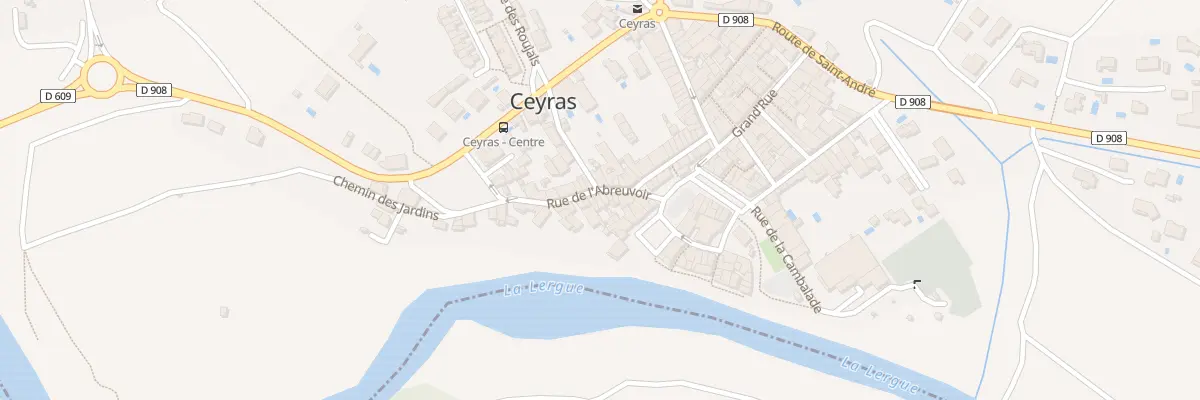 Plan du 11 Rue de l’Abreuvoir à Ceyras