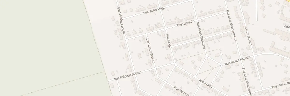 Plan du 46 Rue Hector Berlioz à La Machine