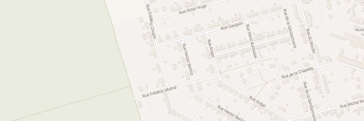 Plan du 45 Rue Hector Berlioz à La Machine