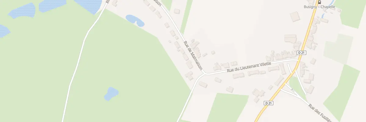 Plan du 32 Rue de Malmaison à Busigny
