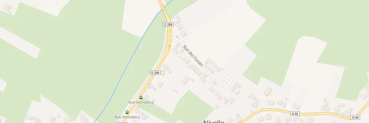 Plan du 215 Rue des Fosses à Nivelle