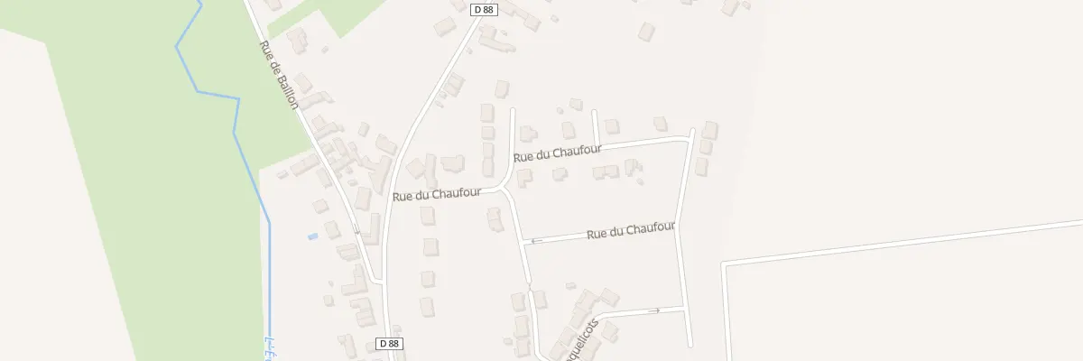 Plan du 4 Rue du Chaufour à Monchaux-sur-Écaillon