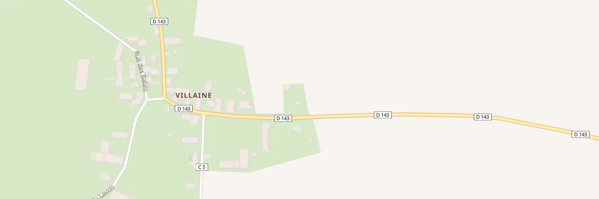 Plan du 79 Villaine à Breugnon