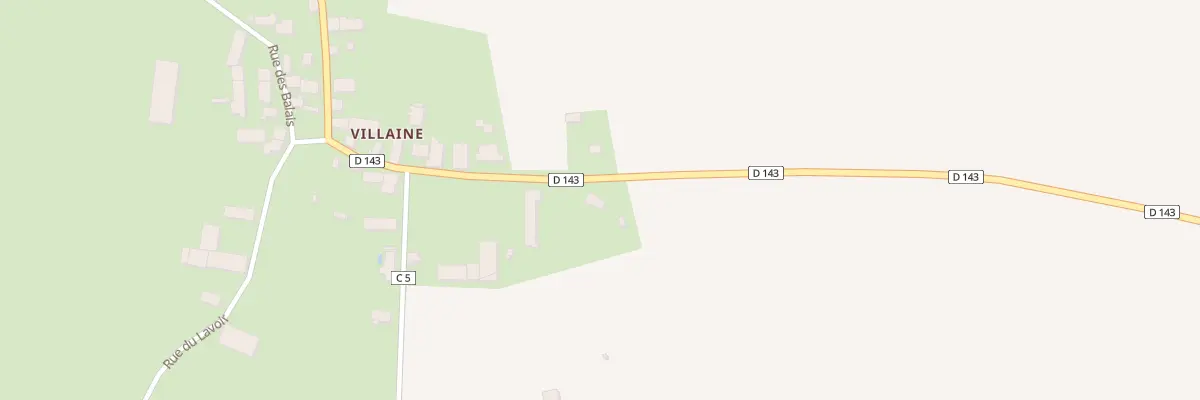 Plan du 32 Villaine à Breugnon