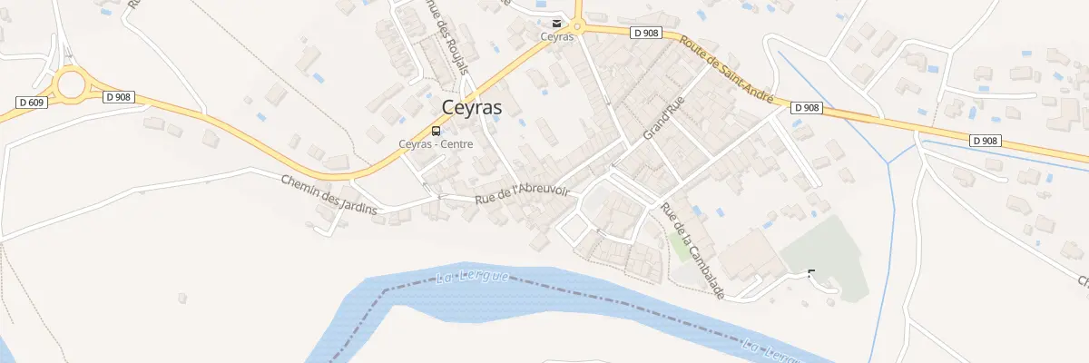 Plan du 2 Rue de l’Abreuvoir à Ceyras